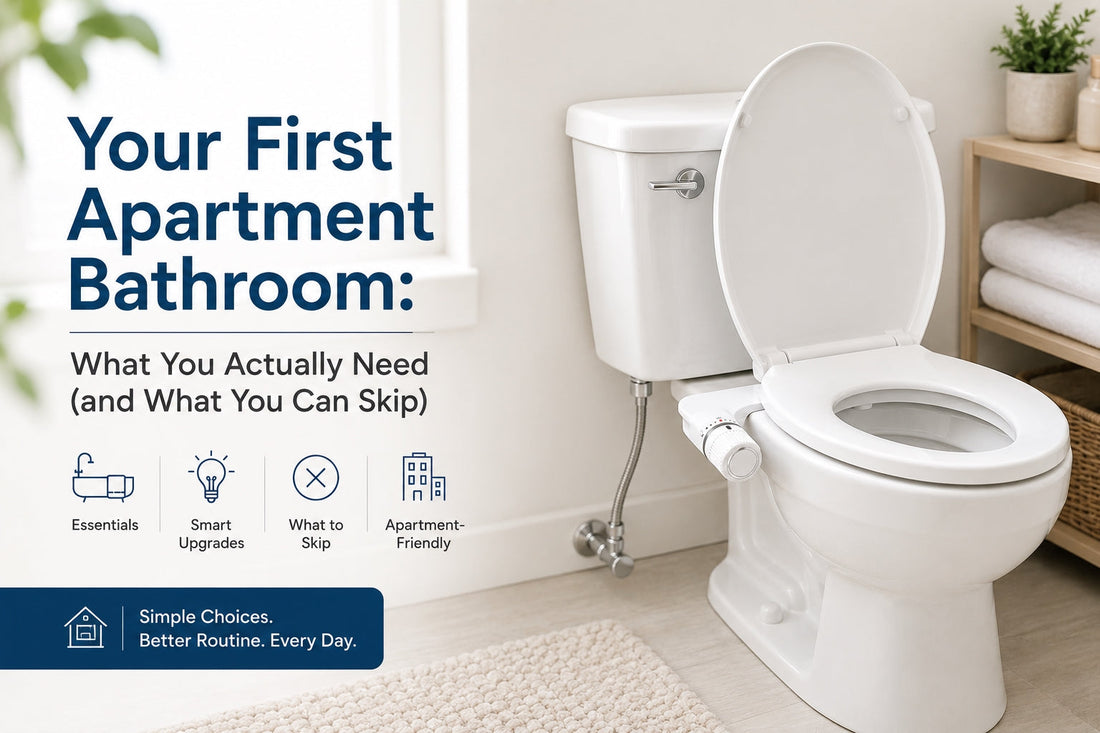Your First Apartment Bathroom: What You Actually Need (and What You Can Skip)