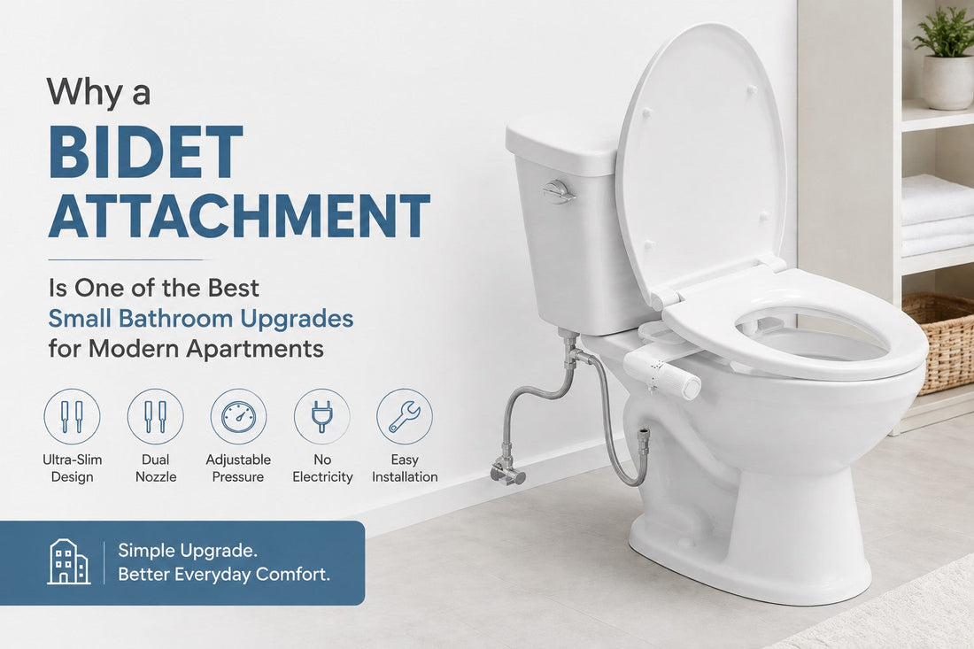 Why a Bidet Attachment Is One of the Best Small Bathroom Upgrades for Modern Apartments