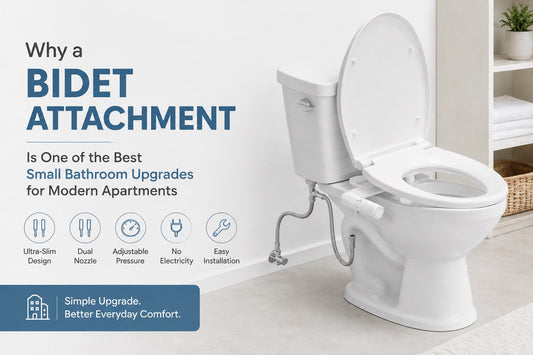 Why a Bidet Attachment Is One of the Best Small Bathroom Upgrades for Modern Apartments
