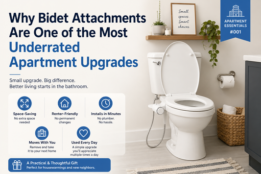 Why Bidet Attachments Are One of the Most Underrated Apartment Upgrades