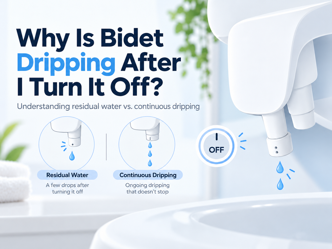 Why Is Bidet Dripping After I Turn It Off?