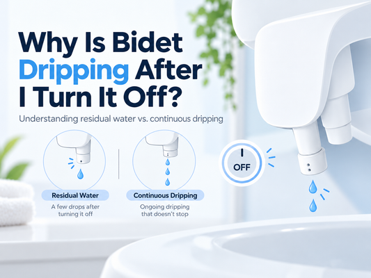Why Is Bidet Dripping After I Turn It Off?