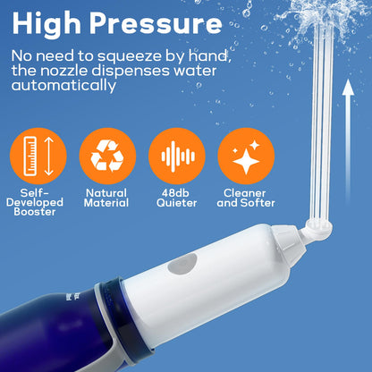 BIGCOW Portable Travel Bidet, Electric with 3 Spray Modes, IPX7 Waterproof ＆ Rechargeable, Mini Bidet Toilet Water Sprayer for Personal Hygiene, Postnatal Care, Perineal & Hemorrhoid
