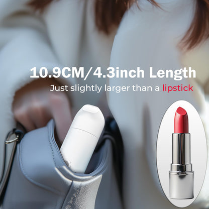 Portable Travel Bidet, Electric Bidet Sprayer 12.3oz/350mL, IPX7 Waterproof ＆ Rechargeable, Mini Bidet Toilet Water Spray for Personal Hygiene Cleaning, Postnatal Care, Perineal & Hemorrhoid Treatment